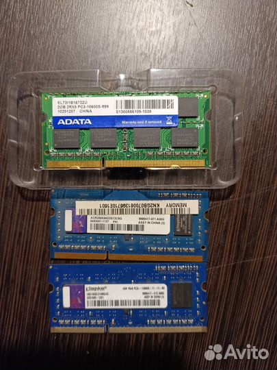 Sodimm ddr4 2400 2gb ddr3 4 и 2gb