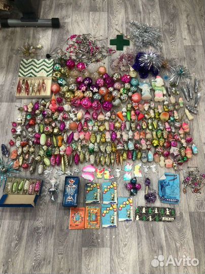 Новогодние игрушки СССР советские