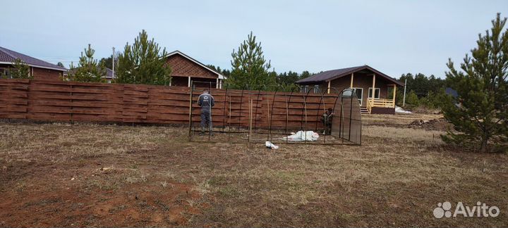 Теплица арочная