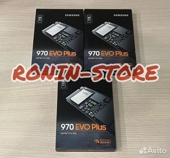 Samsung SSD 1Tb 970 EVO Plus NVMe M.2 MZ-v7s1t0bw
