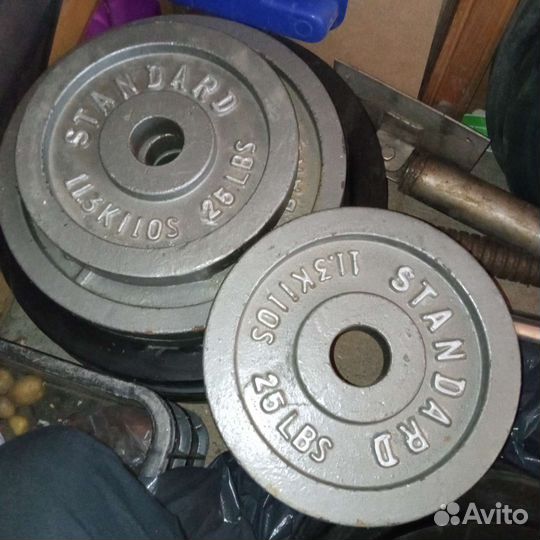 Гриф олимпийский большой и малый