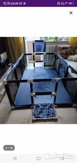 Большой детский манеж бу