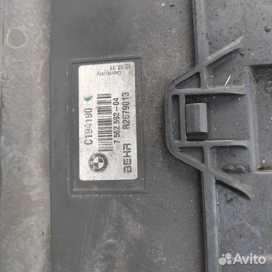 Кассета радиаторов BMW F01 F07 F10 N55