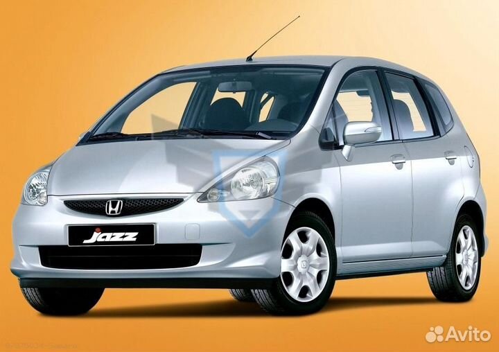 Порог Honda Jazz (Fit) 2001-2008 (1мм)