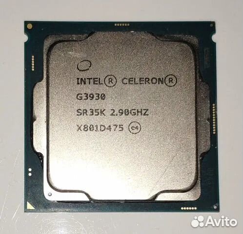 Intel celeron g3900