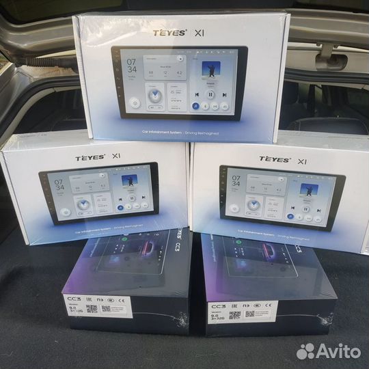 Мощная Android Магнитола teyes X1 с Симкартой