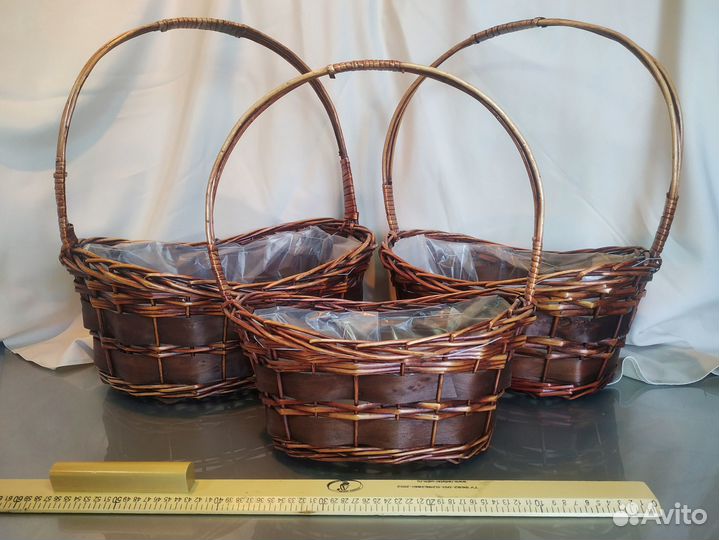 Декор: вёдра, корзины, кашпо, горшки, подвески, др