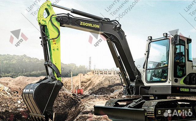 Гусеничный экскаватор Zoomlion ZE60E-10, 2023 объявление продам