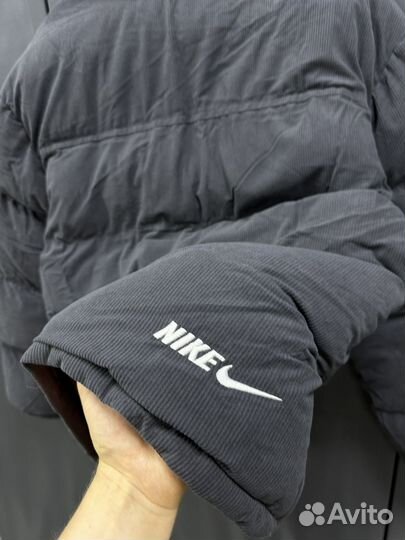 Пуховик двусторонний Nike oversize (унисекс)