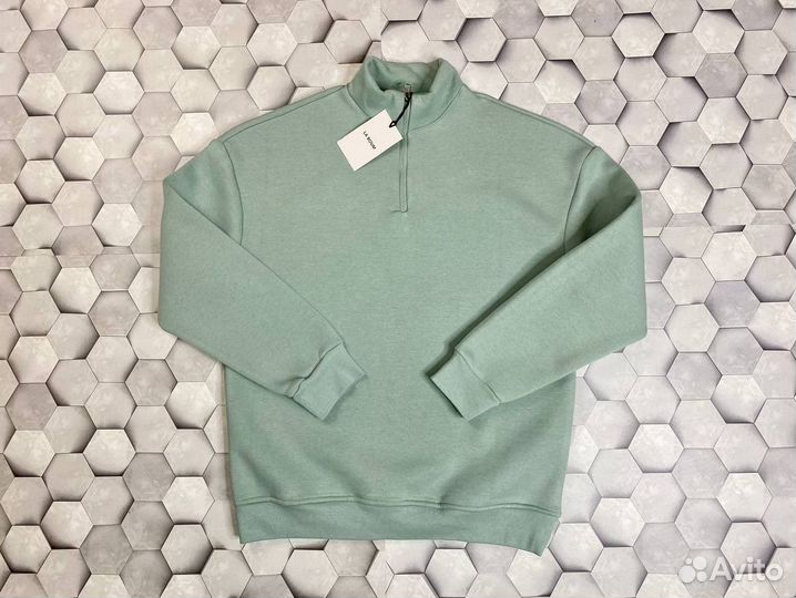 Кофта полузамок old money теплая