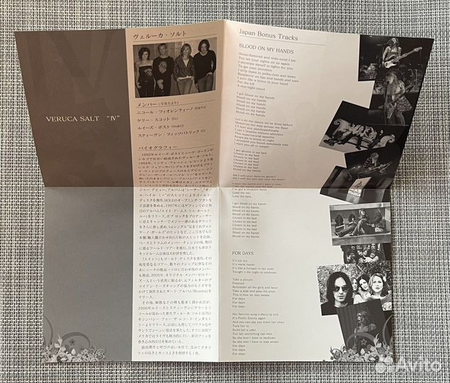 Veruca Salt - IV Japan CD