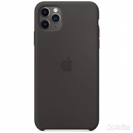 Чехол силиконовый для iPhone 11 Pro Max черный