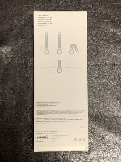 Фирменный чехол для Apple AirTag Loop (петля)