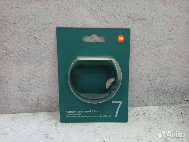 Оригинальный ремешок Xiaomi Smart Band 7 (Зеленый)