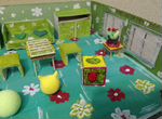 Поделка-макет игровая комната детского сада