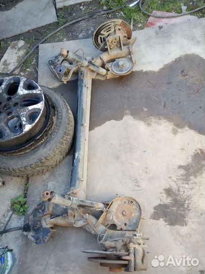 Задняя балка renault kangoo 2 LADA largus