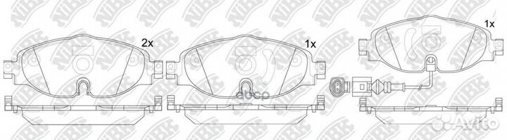 Тормозные колодки PN33005W NiBK