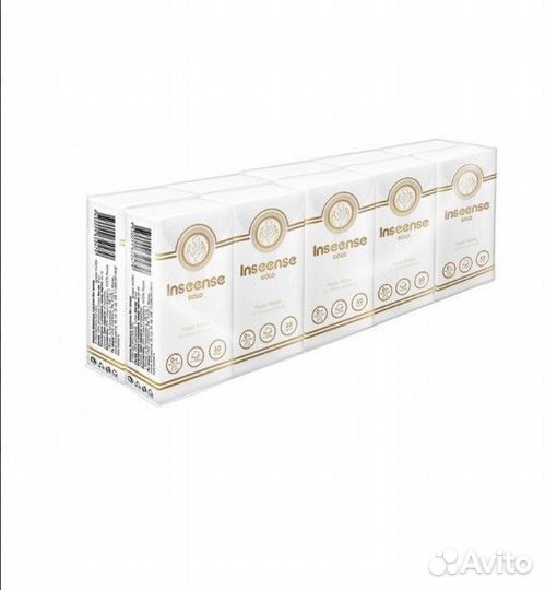 Платочки бум. insinse 3слоя 1шт