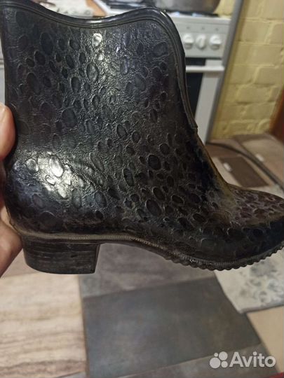 Винтаж сумка и ботильоны