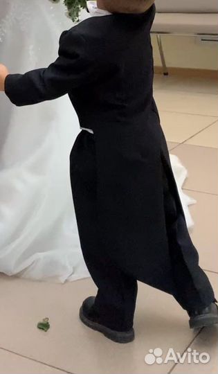 Костюм с фраком брючный на праздник для малыша