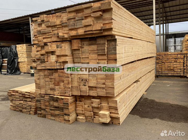 Доска обрезная 50х200х6000