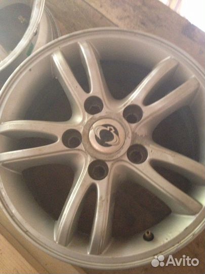 Продам литые диски на Сангёнг Кайран или обменяю н