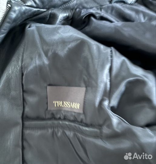 Кожаная куртка Trussardi