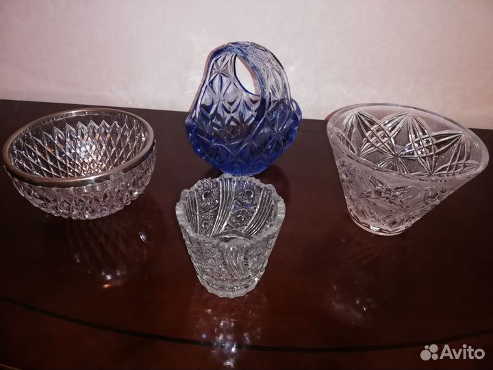 Графин Вазы стопки СССР