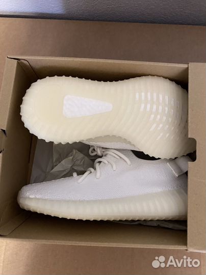 Б/У оригинал Adidas Yeezy Boost 350 v2 White 7us