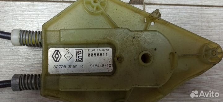 Стеклоподъемник задний renault megane 3 Прав