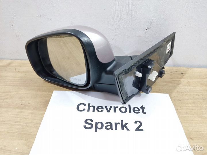 Зеркало (5 конт.) Chevrolet Spark M300, 2012г