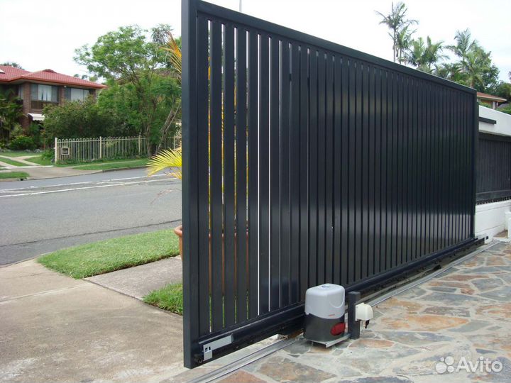 Откатные ворота 