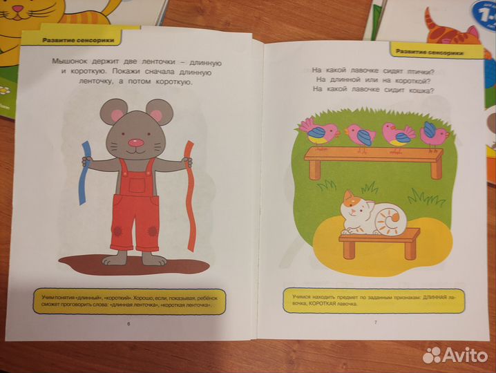 Умные книжки Земцова 1- 2, 3-4 года