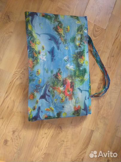 Пляжный коврик-сумка