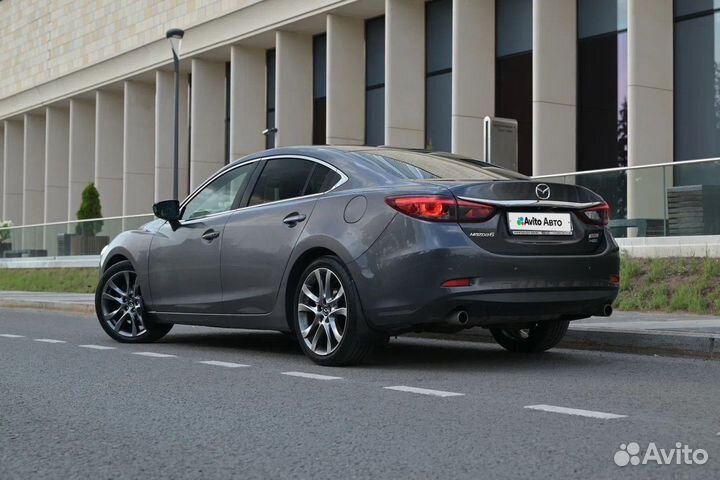 Mazda 6 2.5 AT, 2015, 133 000 км