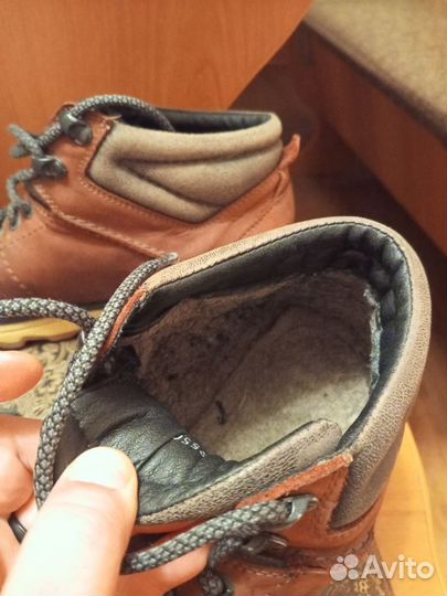 Ботинки мужские (кожа)