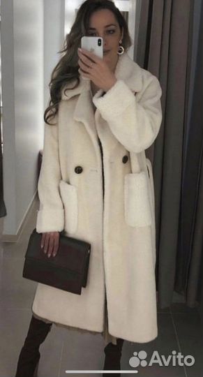 Шуба из эко меха новая