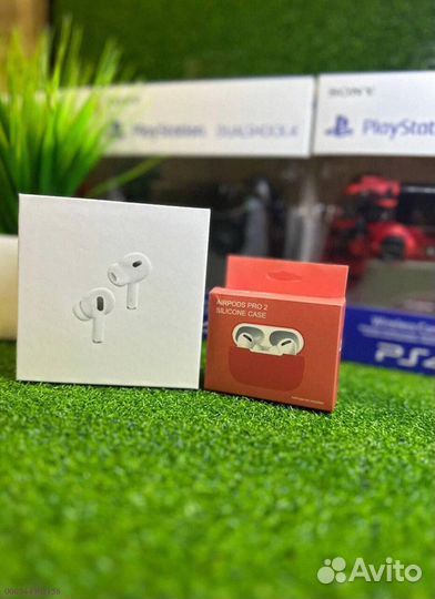 Airpods Pro 2 Gen. с чехлом и гарантией качества