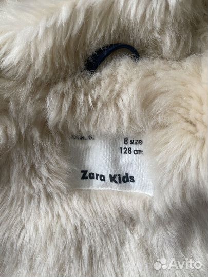 Парка zara 128 для девочки