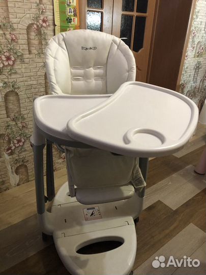 Детский стульчик для кормления peg perego