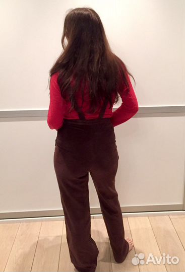 Комбинезон вельветовый для беременных размер 44