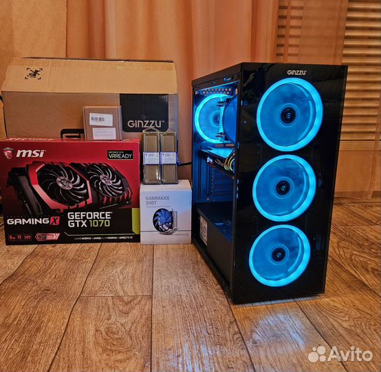 Современный игровой Intel,GTX1070(8гб),16гб,SSD+HH