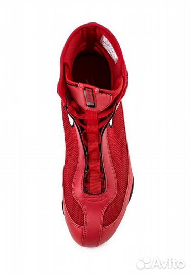 Боксерки Nike machomai MID Boxing Shoes (красный 6