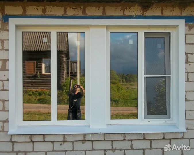 Пластиковые окна и двери Rehau Grunder Vektor