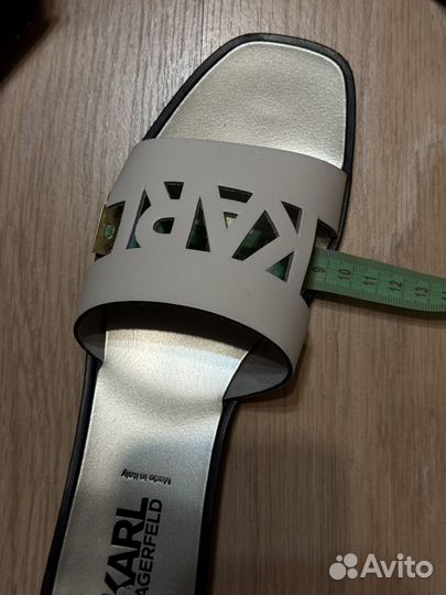 Шлепанцы 38 р. Karl Lagerfeld