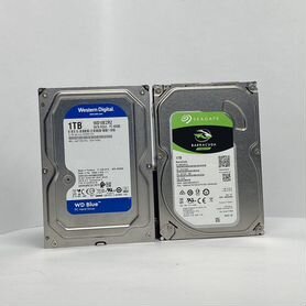 Жесткий диск Seagate / WD Blue / 1TB / 2TB