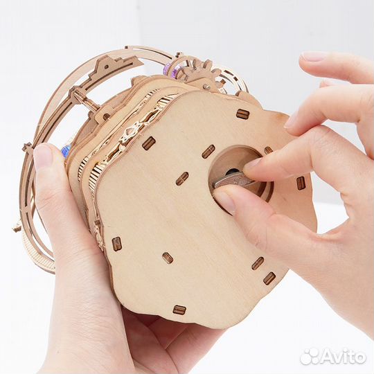 Пазл музыкальная шкатулка rokr Starry Night AMK51