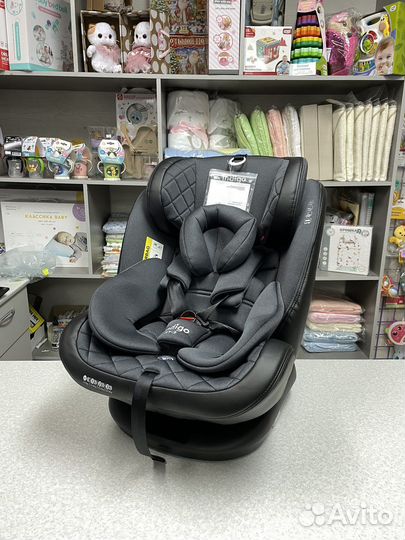Автокресло Indigo Aero 0-36 поворот изофикс
