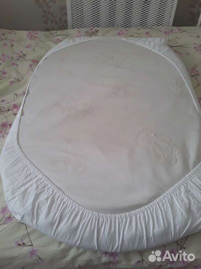 Матрас детский овальный