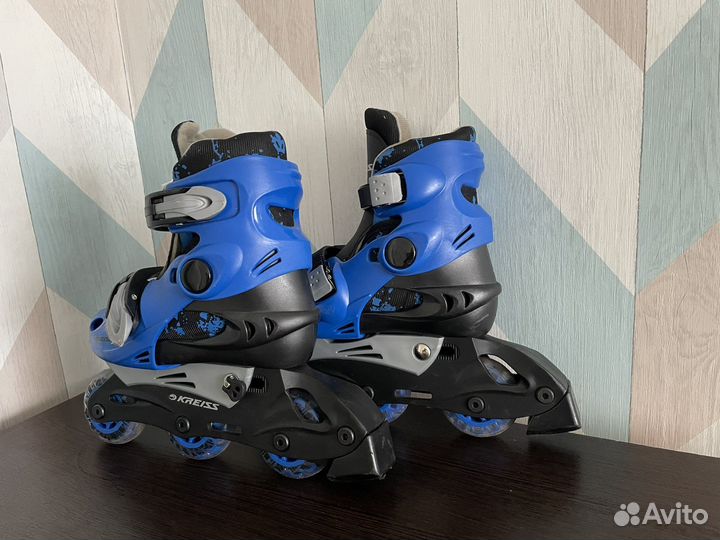 Роликовые коньки детские раздвижные